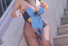 浅安安 - NO.04 成都漫展 兔女郎 [9P+3V-24MB]-妹子图