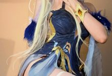 轩子巨2兔 -  原神凝光 [12P-12MB]-妹子图