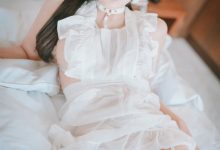 [DJAWA] PIA Sheer Chiffon Apron [66P-89MB]-妹子图