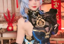 小瑶幺幺-甘雨海灯节礼服单人版[40P+13V]-妹子图