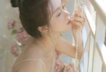 徐莉芝Booty 蓝色蕾丝 拍摄花絮 [103P+1V-1.2G]-妹子图