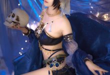 弥音音ww - NO.015 蓝色魅影[11P-89.27MB]-妹子图