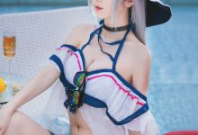 弥音音ww - NO.035 明日方舟-斯卡蒂[12P-158.17MB]-妹子图