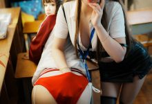 Tina很妖孽呀 - NO.17 双马尾X生与老师 [41P+1V-654MB]-妹子图