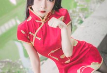 巧克力小圆面包 - NO.03 五更琉璃 新春旗袍 [22P-205MB]-妹子图