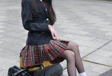 唐安琪红色旗袍拍摄花絮 [2V-1.6G]-妹子图