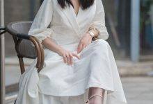 [IESS异思趣向] 2019.01.03 丝享家395：姗姗 - 烈焰红唇白长裙 [84P]-妹子图