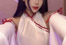 九言 – 巫女的爱 [24P-47.4MB]-妹子图