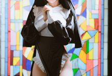 kyokyo沉迷汉堡王 - 修女 [16P-209MB]-妹子图