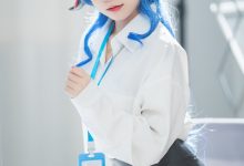 花铃 -  甘雨秘书 [94P-671MB]-妹子图