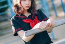 [Cosplay]疯猫ss – 室外JK [18P]-妹子图