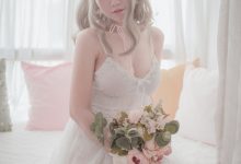 [Cosplay]Coser女神@Yoko宅夏Cos - 白色丝质连衣裙 [26P]-妹子图