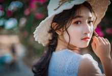 清新美女温婉迷人写真图片-妹子图