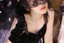 暗黑系美女萝莉性感诱人写真图片-妹子图