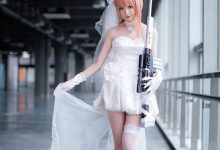 少女前线cosplay美女诱人写真图片-妹子图