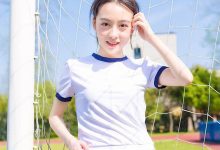 长腿美女运动服性感写真图片-妹子图