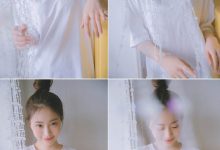 丸子头美女娇俏可爱居家写真图片-妹子图