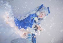 甜美可爱初音未来cosplay-妹子图