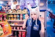 可爱俏皮萝莉控碧蓝航线舰娘cosplay图片-妹子图