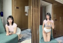 林子遥白色短裙拍摄花絮 [1V-890MB]-妹子图