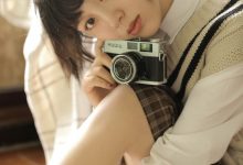 可爱美女大学生文艺清新美女照片-妹子图