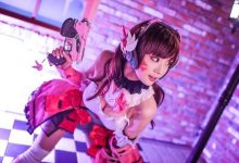 守望先锋DVa爆乳美胸cosplay图片-妹子图