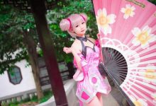王者荣耀小乔cosplay白丝美腿大胆福利写真-妹子图