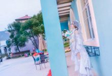 白丝美腿洛天依花嫁cosplay性感图片-妹子图