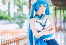 初音未来cosplay爆乳美腿喷血福利诱惑写真-妹子图