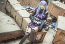 《少女前线》甜美可爱cosplay图片-妹子图