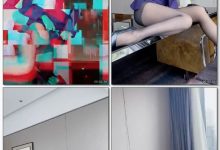 王馨瑶紫色西服套装拍摄花絮 [1V-175M]-妹子图