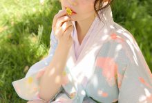 极品和服美女户外艺术性感写真-妹子图