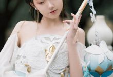 楚留香云梦性感撩人cosplay图片-妹子图