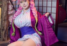 麻花酱 - 鬼灭之刃 甘露寺 [22P1V-395MB]-妹子图