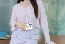 [IESS异思趣向] 2024.07.08 丝享家 1788 小婕《淡淡紫色》[87P-68.5M]-妹子图