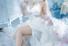 一千只猫薄禾 - NO.011 花园 誓约婚纱[16P-56.6M]-妹子图