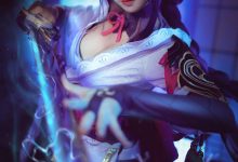 走路摇zly NO.010 雷电将军 [8P-48MB]-妹子图