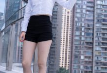 甜予摄影 NO.063 思思-板鞋、油亮灰丝（脚尖透明款）[136P+2V／9.98GB]-妹子图