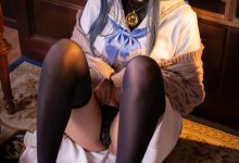 Sameki NO.018 碧蓝航线-柴郡喵[52P-227.36MB]-妹子图