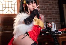 yuuhui玉汇碧蓝航线 大凤旗袍[23P-148M]-妹子图