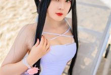 Natsuko夏夏子 – 碧蓝航线 比叡泳装[55P-464.1M]-妹子图