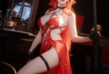 面饼仙儿 – NO.141 Nikke 小红帽礼服 [24P-245MB]-妹子图