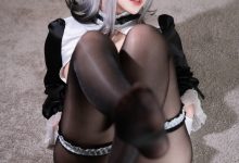 狐洛洛子-拘束银狐[50P-707MB]-妹子图