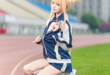 艾西Aiwest –  碧蓝档案 伊落玛丽 体操服 [44P-178MB]-妹子图