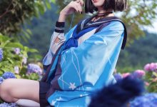 艾西Aiwest-蔚蓝档案-桐生桔梗[48P-1.07G]-妹子图