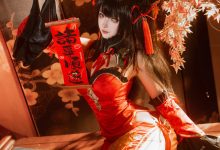 Seya-狮砸 2025年01月限定 狂三旗袍 [12P-200MB]-妹子图