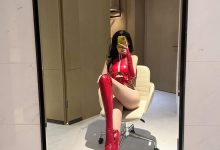 葛征GeZheng –  红色皮裤[54P-314MB]-妹子图