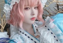 花柒Hana 八云紫+西行寺幽幽子 (&肃雨雨雨) [16P-113MB]-妹子图