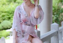 雯妹不讲道理 –  和风庭院[68P-3V-606.1M]-妹子图