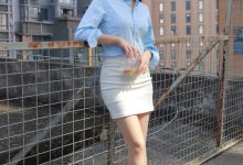 [IESS异思趣向] 2024.12.04 丝享家 1915 小婕《白色短裙（下）》[85P-120MB]-妹子图